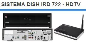 RECEPTOR DISH IRD 722 - HDTV c/WiFi