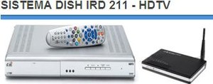 RECEPTOR DISH IRD 211 - HDTV c/WiFi